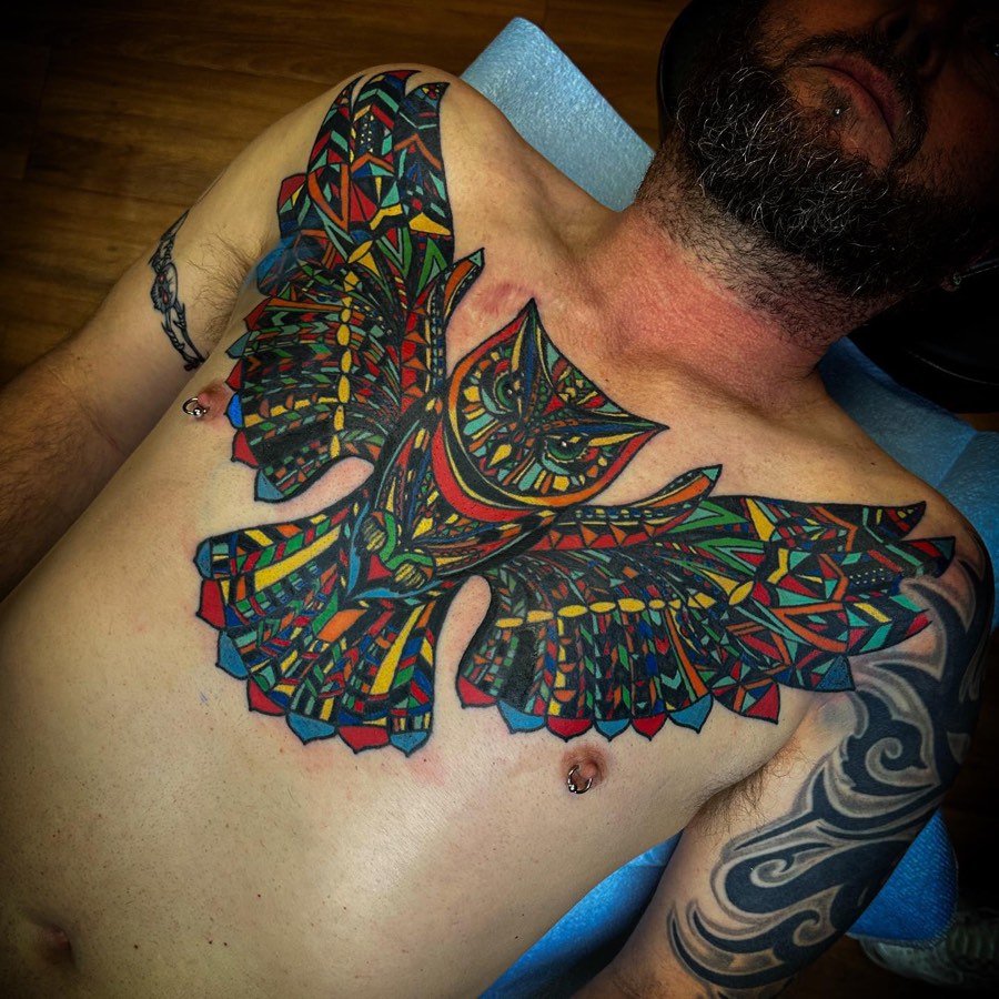 Japanese tattoo by Andy Electric