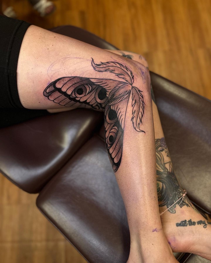 Cover-up tattoo by Andy Electric